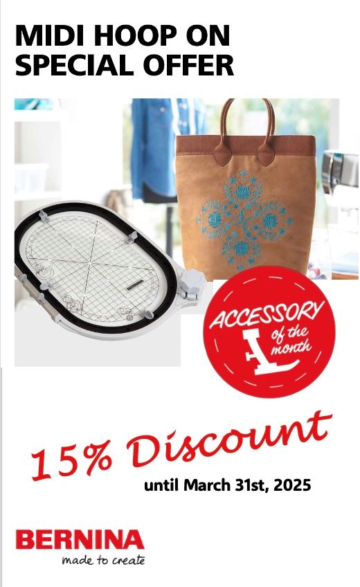 Bernina Midi Embroidery Hoop